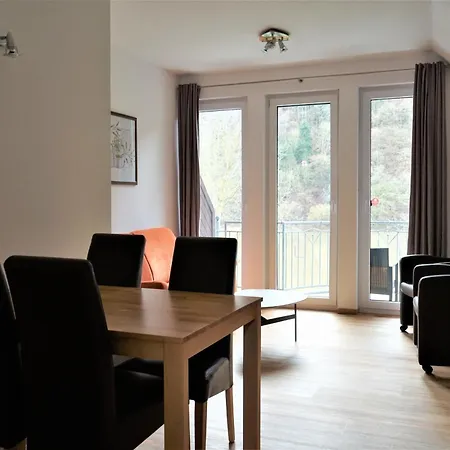Apartment 2 Pers 1 Schlafzimmer Und Wohnzimmer Mit Balkon Und Blick Auf Mosel *