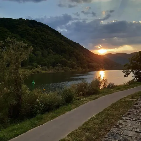 Apartment 2 Pers 1 Schlafzimmer Und Wohnzimmer Mit Balkon Und Blick Auf Mosel